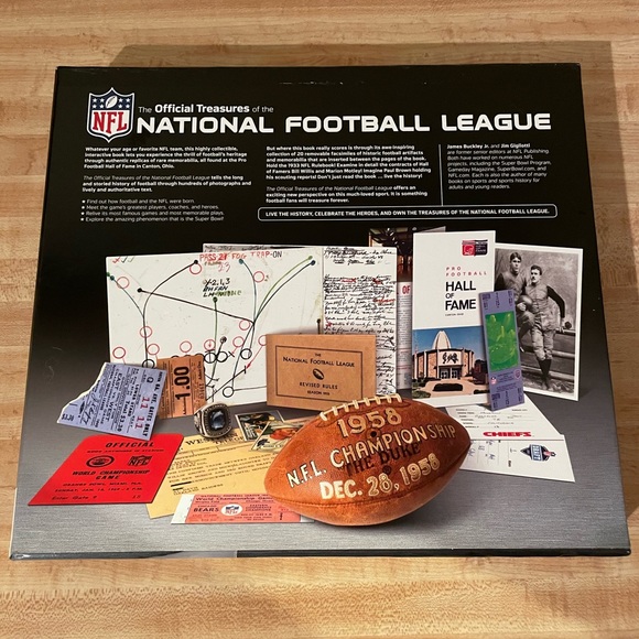 The Official Treasures of the National Football League book - Picture 3 of 3